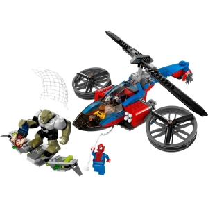 Constructor Lego Spider-Helicopter Rescue 76016