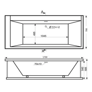 Triton Jena 170x70