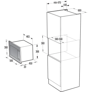 Gorenje BM 251 S7XG