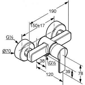 Kludi D-Core 388700590