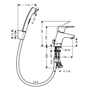 Hansgrohe Focus E2 31926000