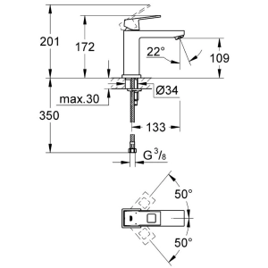 Grohe Eurocube 23446000