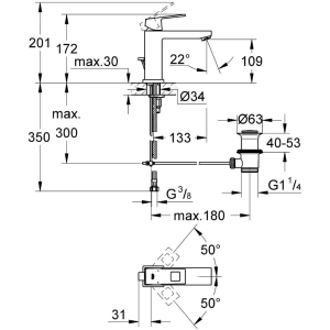 Grohe Eurocube 23445000