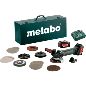 Amoladora Metabo W 18 LTX 125 Quick Inox Set 600174880