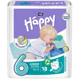 Pañales Bella Baby Happy Junior Extra 6 / 18 pcs