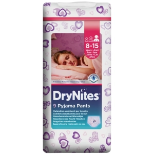 Pañales Huggies DryNites Girl 2 / 9 pcs