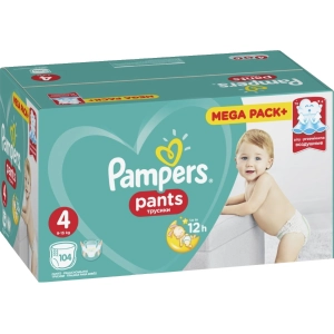 Pañales Pampers Pants 4 / 104 pcs