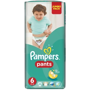 Pañales Pampers Pants 6 / 44 pcs