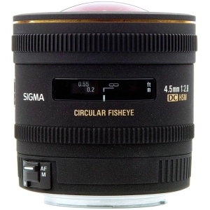 Lente Sigma 4,5 mm f/2,8 AF HSM EX DC Circular Fisheye