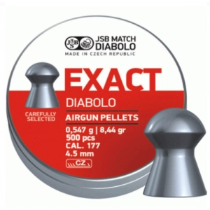 Balas y cartuchos JSB Diablo Exact 4,51 mm 0,55 g 500 pcs