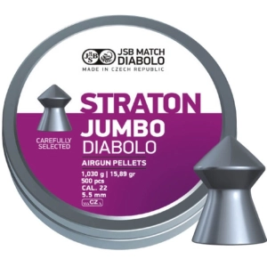 Balas y cartuchos JSB Diablo Jumbo Straton 5,5 mm 1,03 g 500 pcs