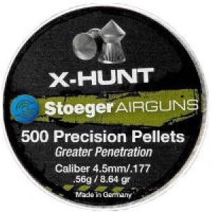 Balas y cartuchos Stoeger X- Hunter Point 4,5 mm 0,56 g 500 pcs