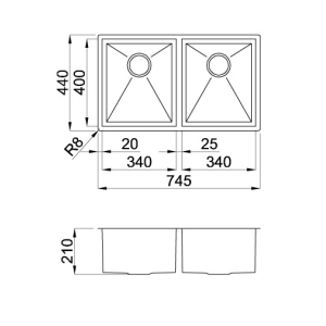 Elleci Square 720 2V