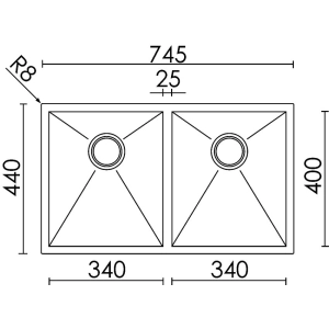 Elleci Square 720 2V R14