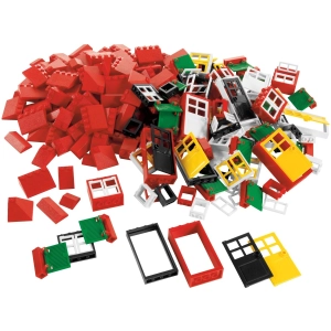 Constructor Lego Doors, Windows y Roof Tiles Set 9386