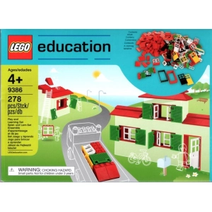 Lego Doors, Windows & Roof Tiles Set 9386