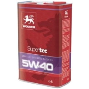 Aceite motor Wolver Supertec 5W-40 4L