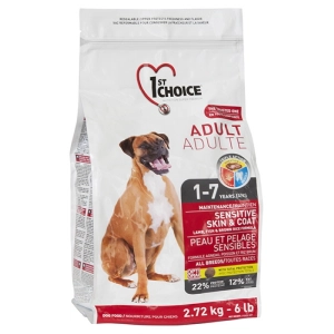 Alimento para perros 1º Choice Adult Sensitive Skin/Coat 15 kg