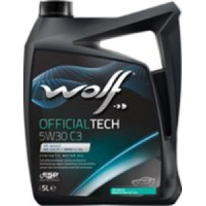 Aceite de motor WOLF Officialtech 5W-30 C3 5L