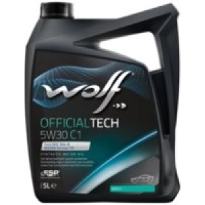 Aceite de motor WOLF Officialtech 5W-30 C1 5L