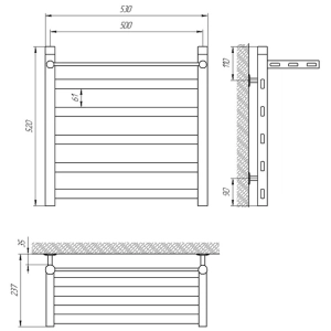 LARIS Quatro Shelf