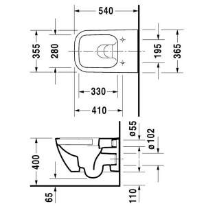 Duravit Happy D. 2222090000