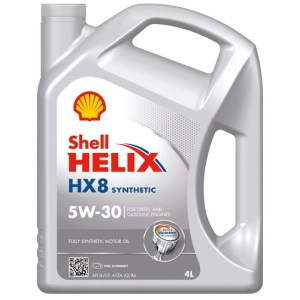 Aceite de motor Shell Helix HX8 Synthetic 5W-30 4L