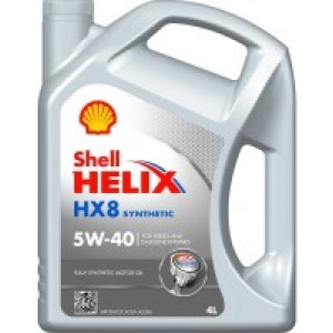 Aceite de motor Shell Helix HX8 Synthetic 5W-40 4L