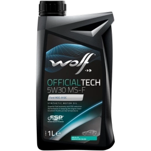 Aceite de motor WOLF Officialtech 5W-30 MS -F 1L