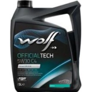 Aceite motor WOLF Officialtech 5W-30 C4 5L