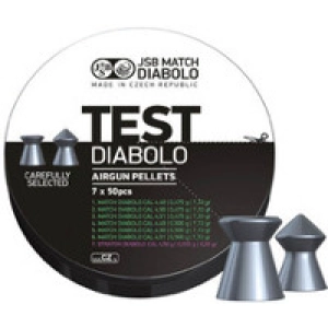 Balas y cartuchos JSB Diabolo Match Test 4,5 mm 0,52 g 350 pcs