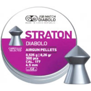 Balas y cartuchos JSB Diabolo Straton 4,5 mm 0,53 g 500 pcs