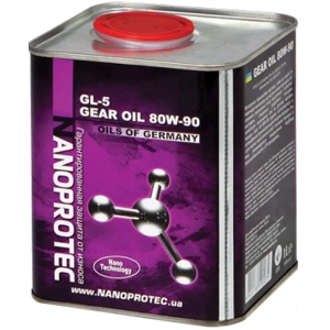 Aceite de transmisión Nanoprotec Gear Oil 80W-90 GL-5 1L