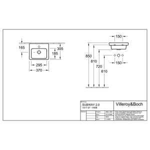 Villeroy & Boch Subway 2.0 731737