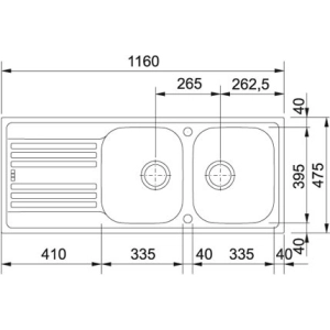 Franke Euroform EFL 620-78 101.0060.609