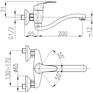 Armatura Krzem 4210-910-00