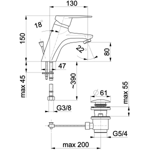 Armatura Topaz 4012-815-00