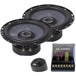 Sistema de audio para automóvil Gladen SQX165 Dual