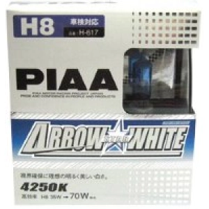 Lámpara de coche PIAA H8 Arrow Star White H-617