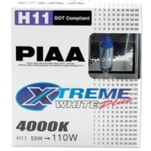 Lámpara de coche PIAA H11 Xtreme White Plus H-354E