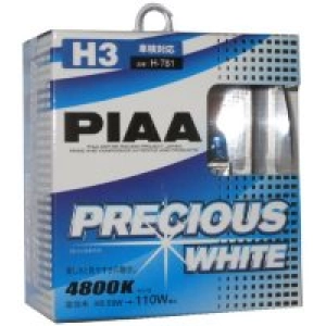 Lámpara de coche PIAA H3 Precious White H-781