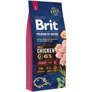 Comida para perros Brit Premium Junior L 15 kg