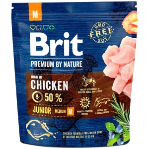 Comida para perros Brit Premium Junior M 1 kg