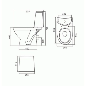 Inodoro Kolo Runa L89207