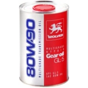 Aceite de transmisión Wolver Multigrade Hypoid Gear Oil GL-5 80W-90 1L