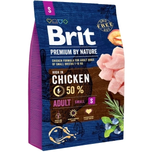 Comida para perros Brit Premium Adult S 3 kg