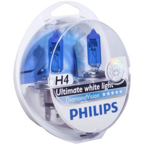 Lámpara de coche Philips DiamondVision H4 2 uds.