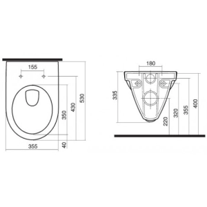 Inodoro Kolo Nova Pro M33120