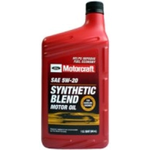 Aceite de motor Motorcraft Synthetic Blend 5W-20 1L