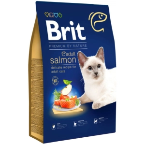 Comida para gatos Brit Premium Adult Salmon 8 kg